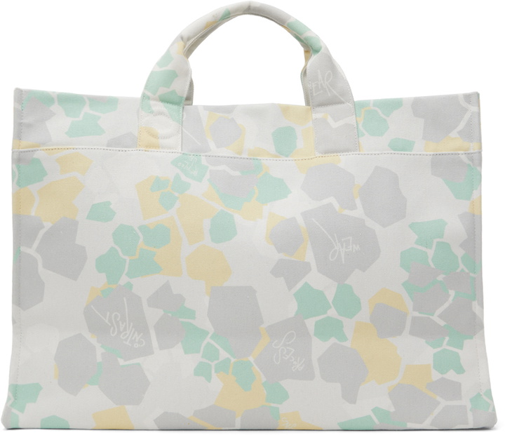 Photo: Objects IV Life Off-White Logo Beach Tote