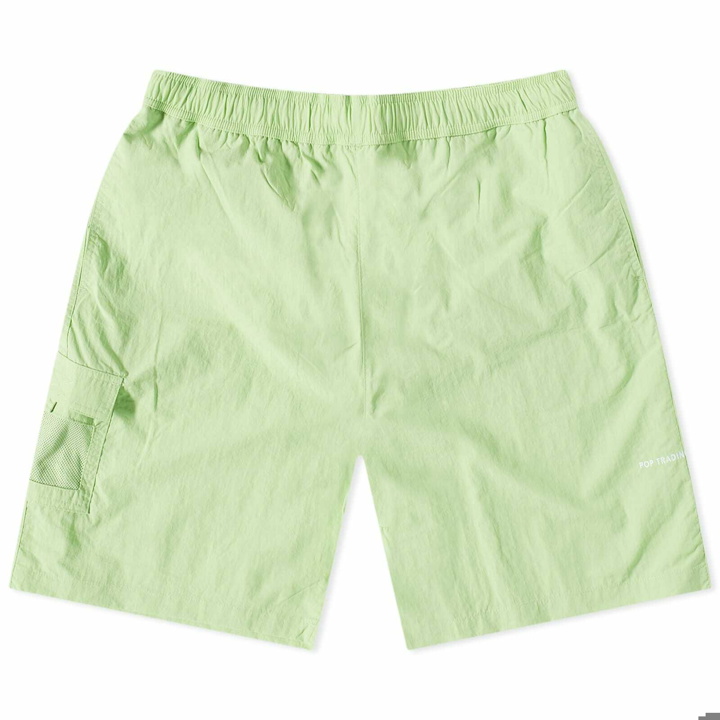 Photo: Pop Trading Company Men's Painter Short in Jade Lime