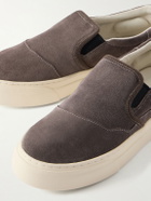 Omni - Lister Suede Slip-On Sneakers - Gray