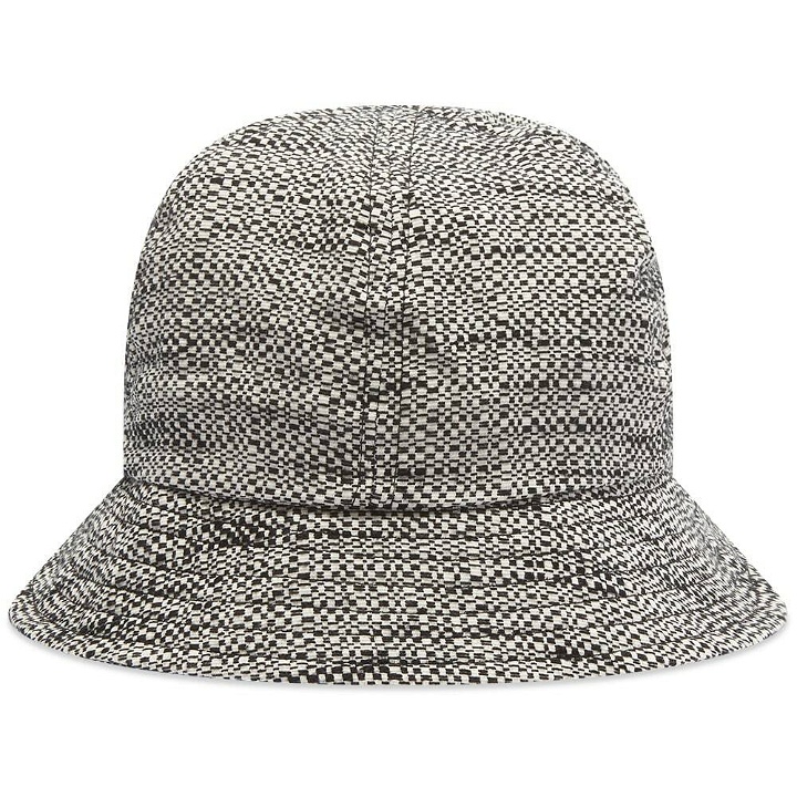 Photo: Folk Men's Bucket Hat in Mini Checkerboard