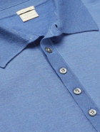 Massimo Alba - Cashmere Polo Shirt - Blue