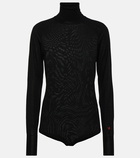 Victoria Beckham Wool turtleneck bodysuit