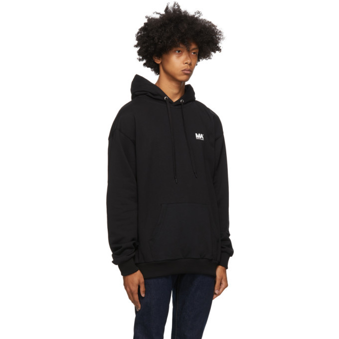 Martin Asbjorn Black Logo Hoodie Martin Asbjorn