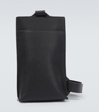 Loewe Vertical T leather crossbody bag