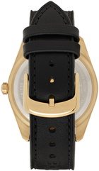 Versace Black Greca Dome Watch