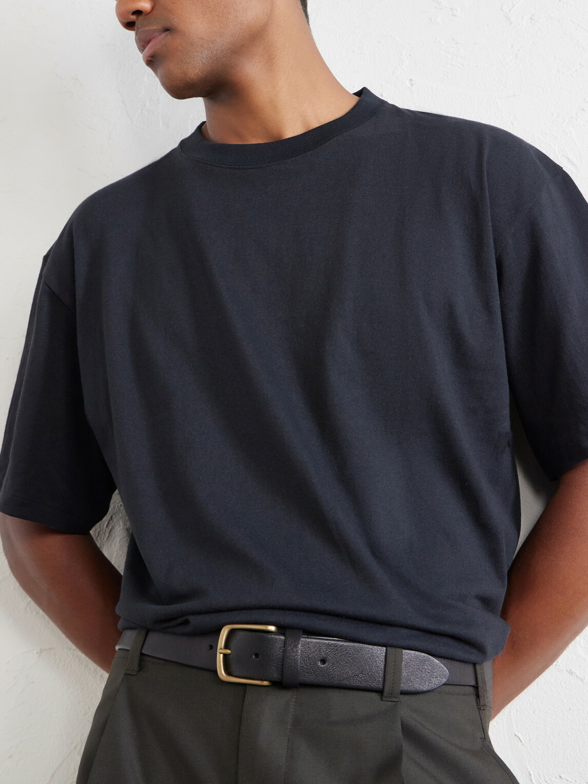 OrSlow - Cotton-Jersey T-Shirt - Black