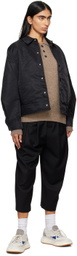 ADER error Black Significant TRS Tag Jacket