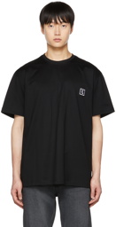 Wooyoungmi Black Embroidered T-Shirt