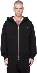 Vivienne Westwood Black Rugged Hoodie