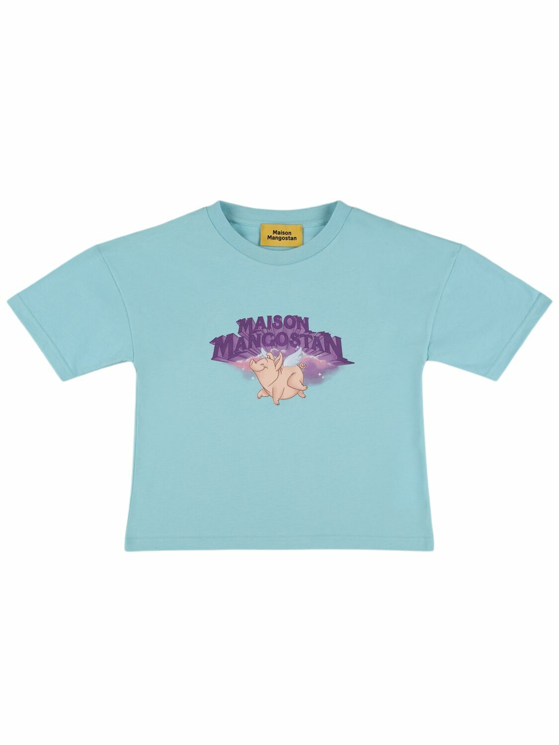 MAISON MANGOSTAN Printed Organic Cotton T-shirt