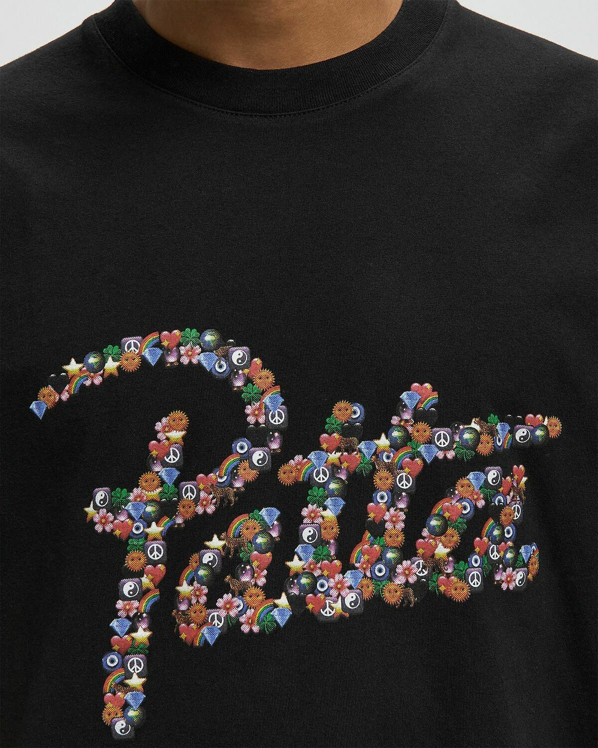 PATTA Vibes Tee Black Mens Shortsleefe