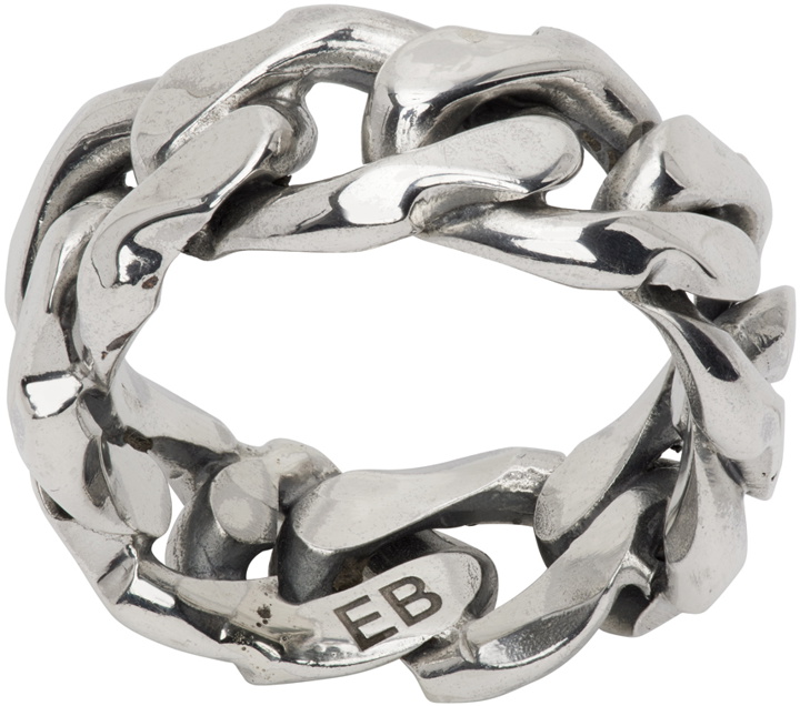 Photo: Emanuele Bicocchi Silver Large Chain Ring