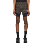 Satisfy Brown Leopard Trail Long Distance 3 Shorts