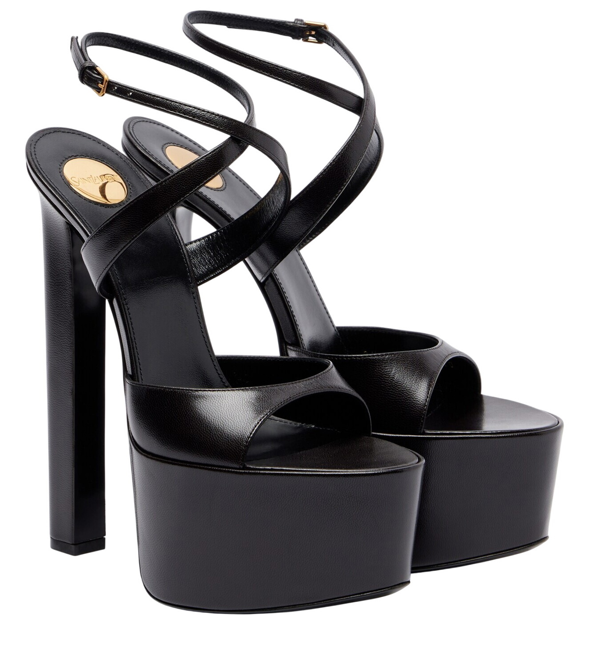 Saint Laurent La Scandale 110 leather sandals Saint Laurent