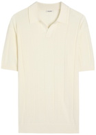 Lestrange Signature Cotton Polo Shirt Ecru