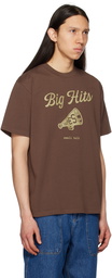 Palmes Brown 'Hits' T-Shirt