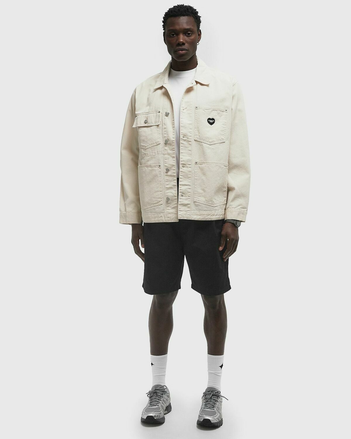 Carhartt WIP Drewe Chore Coat Beige Men Carhartt WIP