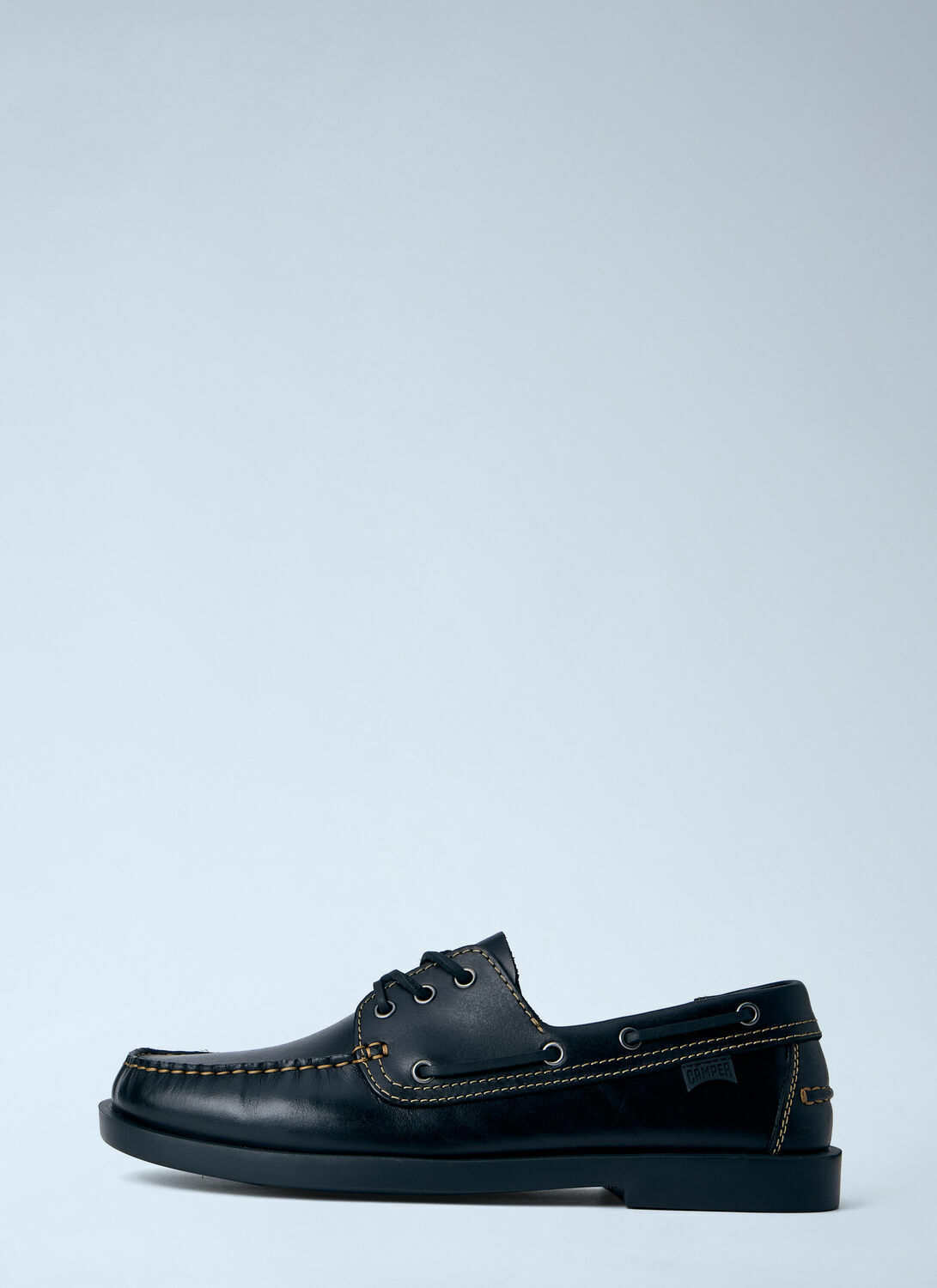 CAMPER Don Leather Boat Shoes