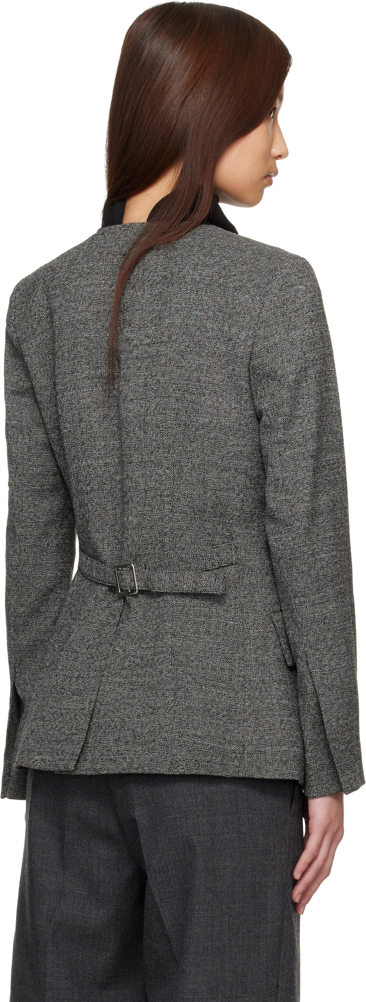 Proenza Schouler Gray Annemarie Blazer