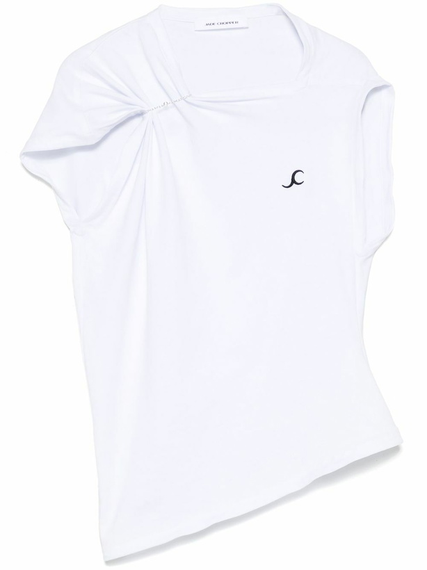 Photo: Jade Cropper Asymmetric T-Shirt