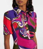 Pucci Orchidee polo dress