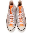 JW Anderson Pink Converse Edition Glitter Chuck 70 High Sneakers