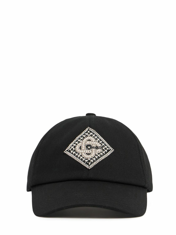 Photo: CASABLANCA Pearl Diamond Cc Patch Cap