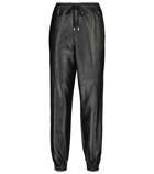 Stella McCartney - Kira faux leather sweatpants