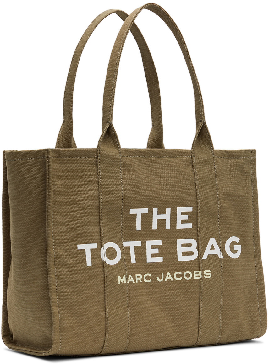 MARC JACOBS THE TOTE BAG カーキ Marc Jacobs The Tote Medium Leather Tote - Khaki - One Size