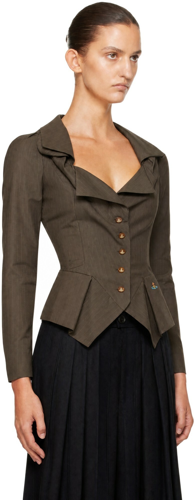 Vivienne Westwood Brown Monday Blouse
