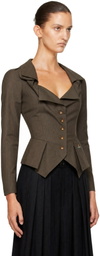 Vivienne Westwood Brown Monday Blouse