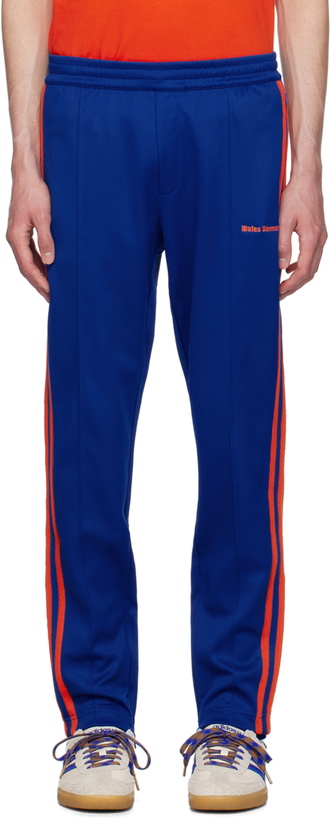 Photo: Wales Bonner Blue adidas Originals Edition Stirrup Sweatpants