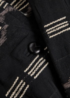 Isabel Marant étoile Qayla Jacquard Cotton-blend Coat Black
