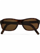 Kingsman - Cutler and Gross Square-Frame Tortoiseshell Acetate Sunglasses