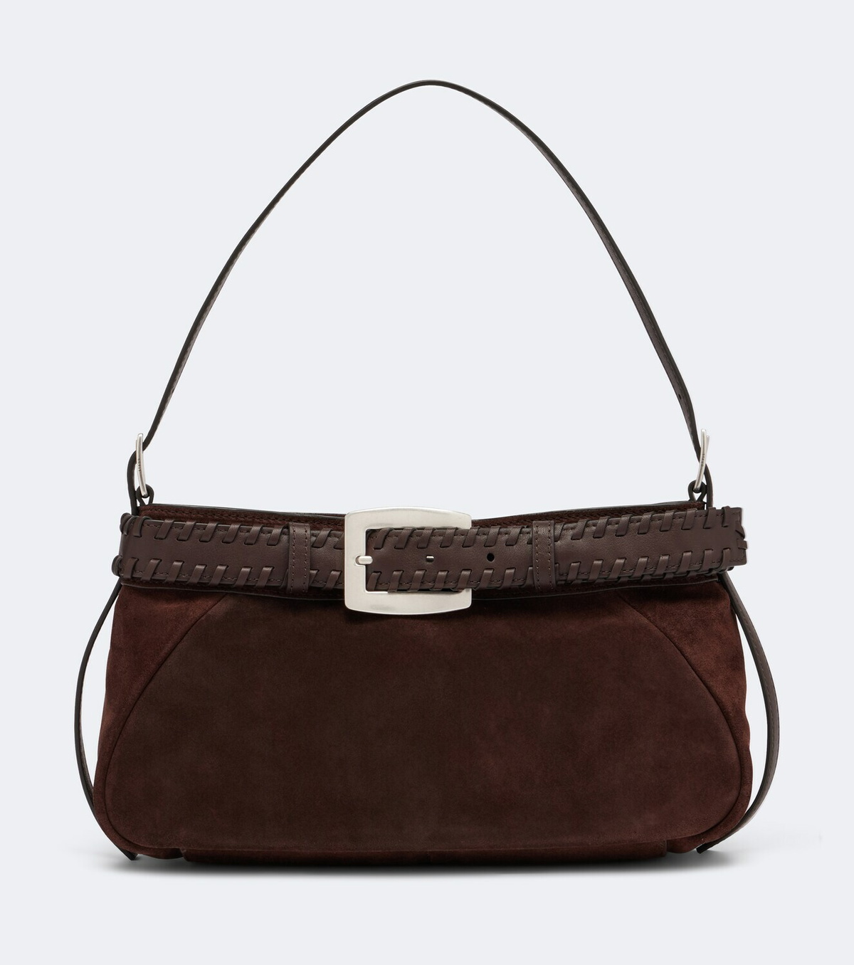 Staud Brooklyn Small suede shoulder bag