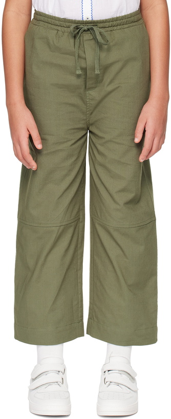 Photo: Caramel Kids Khaki Caper Trousers