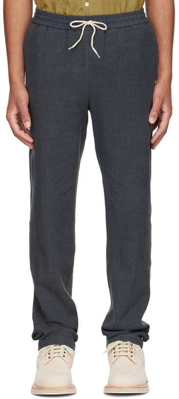 Photo: De Bonne Facture Gray Linen Trousers