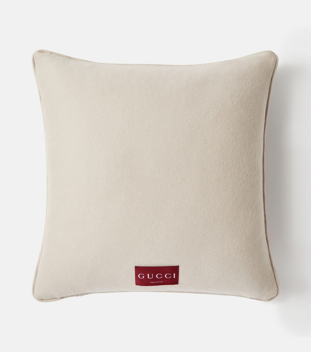 Gucci GG jacquard wool and cashmere cushion