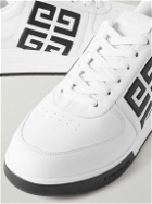 Givenchy - G4 Logo-Embossed Leather Sneakers - White