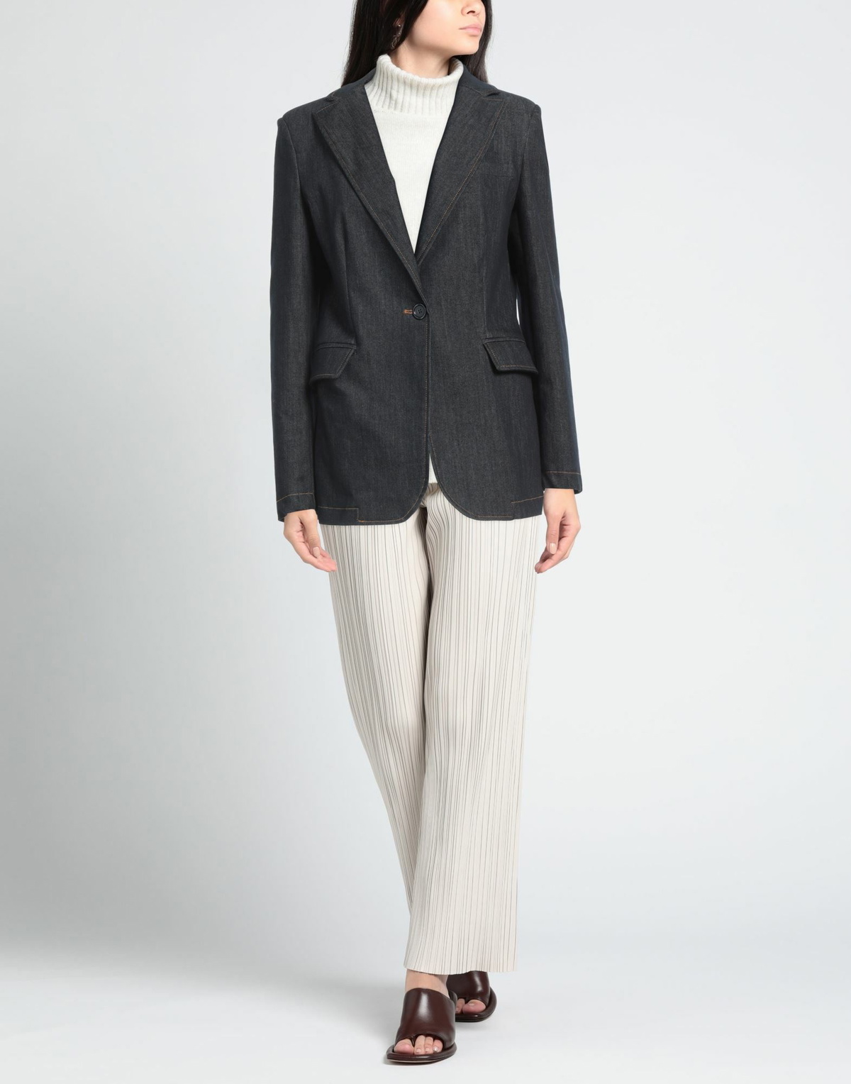 Twinset Womens Blazer in Blue