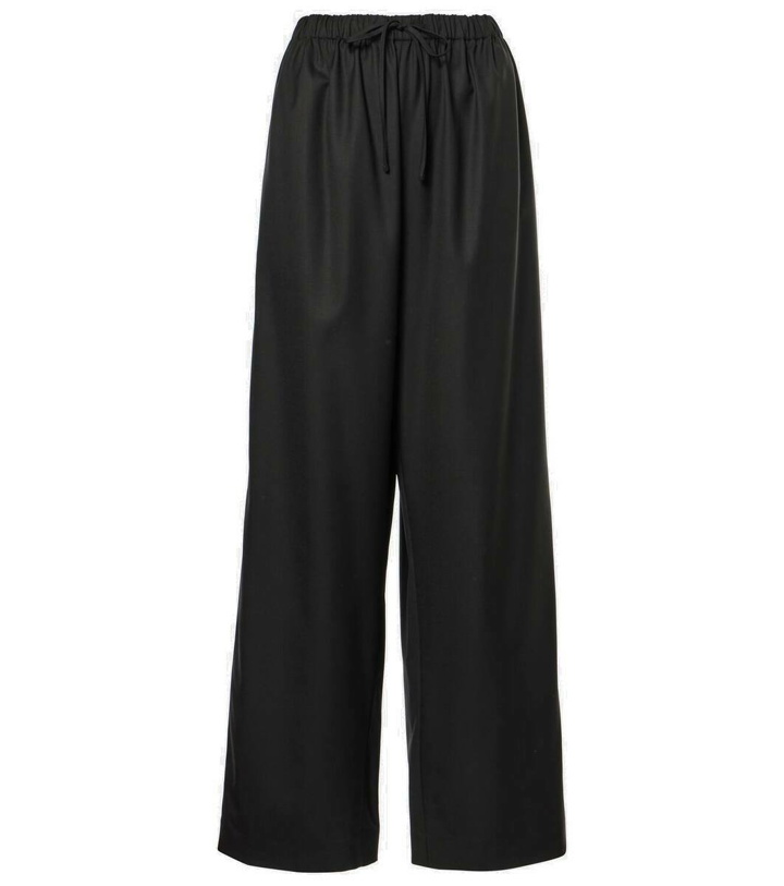 Photo: The Row Hubert wool wide-leg pants