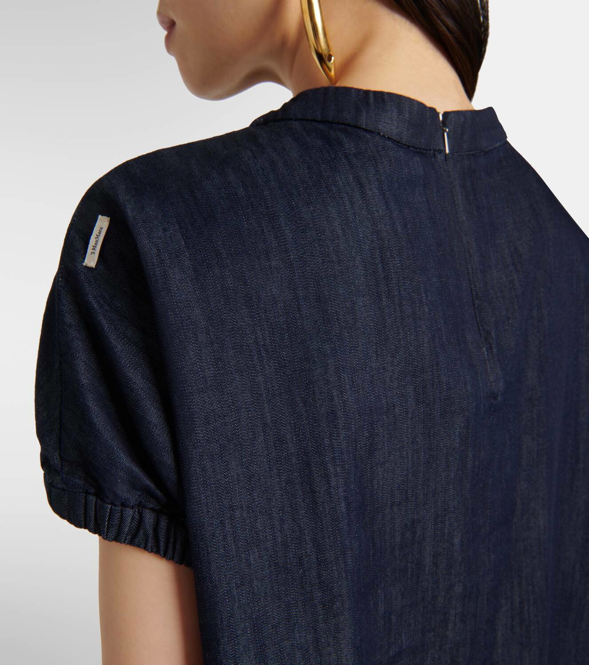 'S Max Mara Baiocco denim top