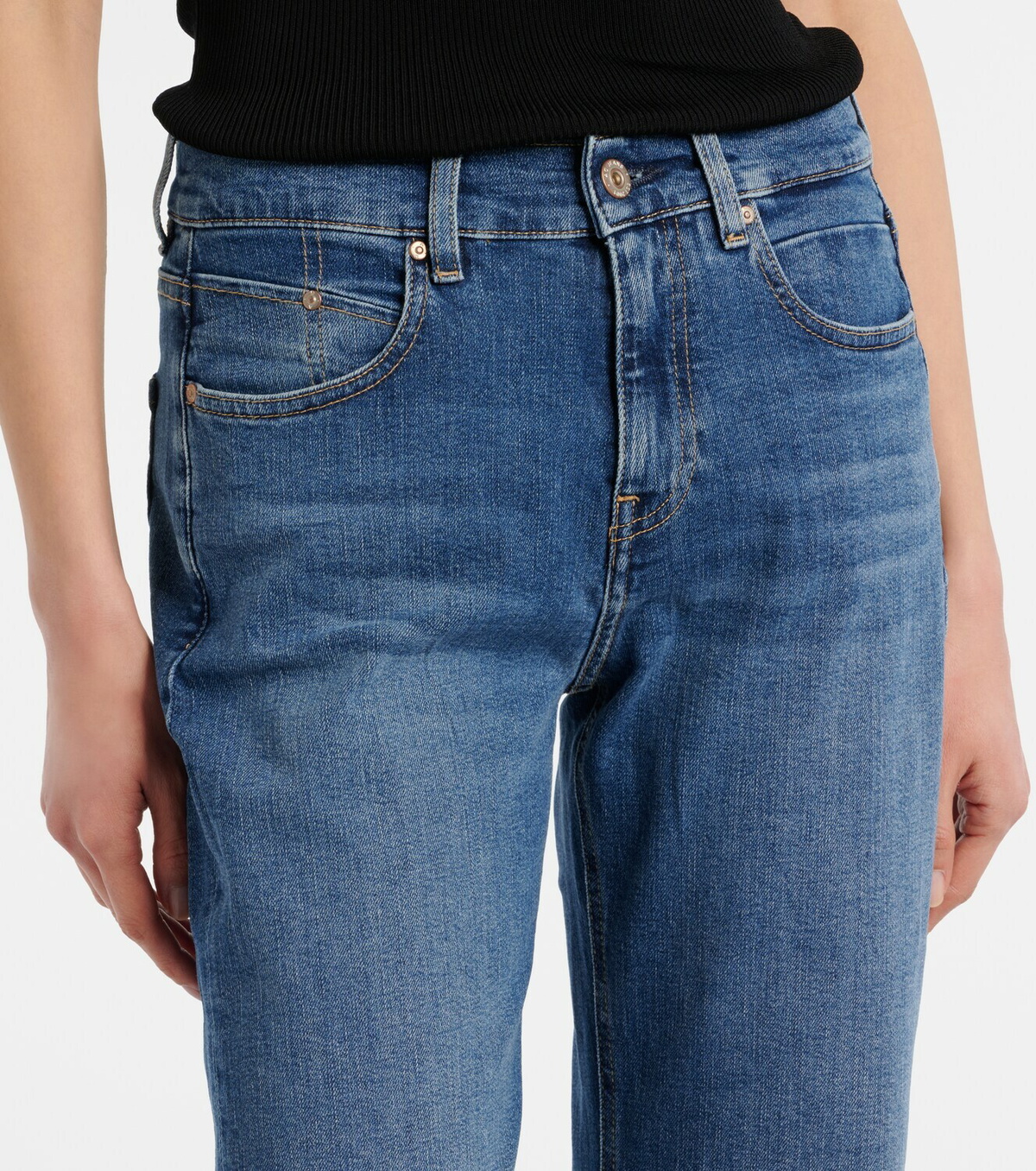 AG Jeans Florence cropped straight jeans