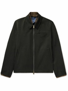 Paul Smith - Layered Cotton-Blend Twill Jacket - Green