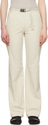 HYEIN SEO Beige Low-Rise Belted Trousers