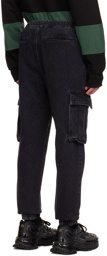 Juun.J Black Carryover Cargo Pants