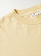 John Elliott - University Cotton-Jersey T-Shirt - Yellow