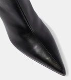 The Row Sling leather knee-high boots