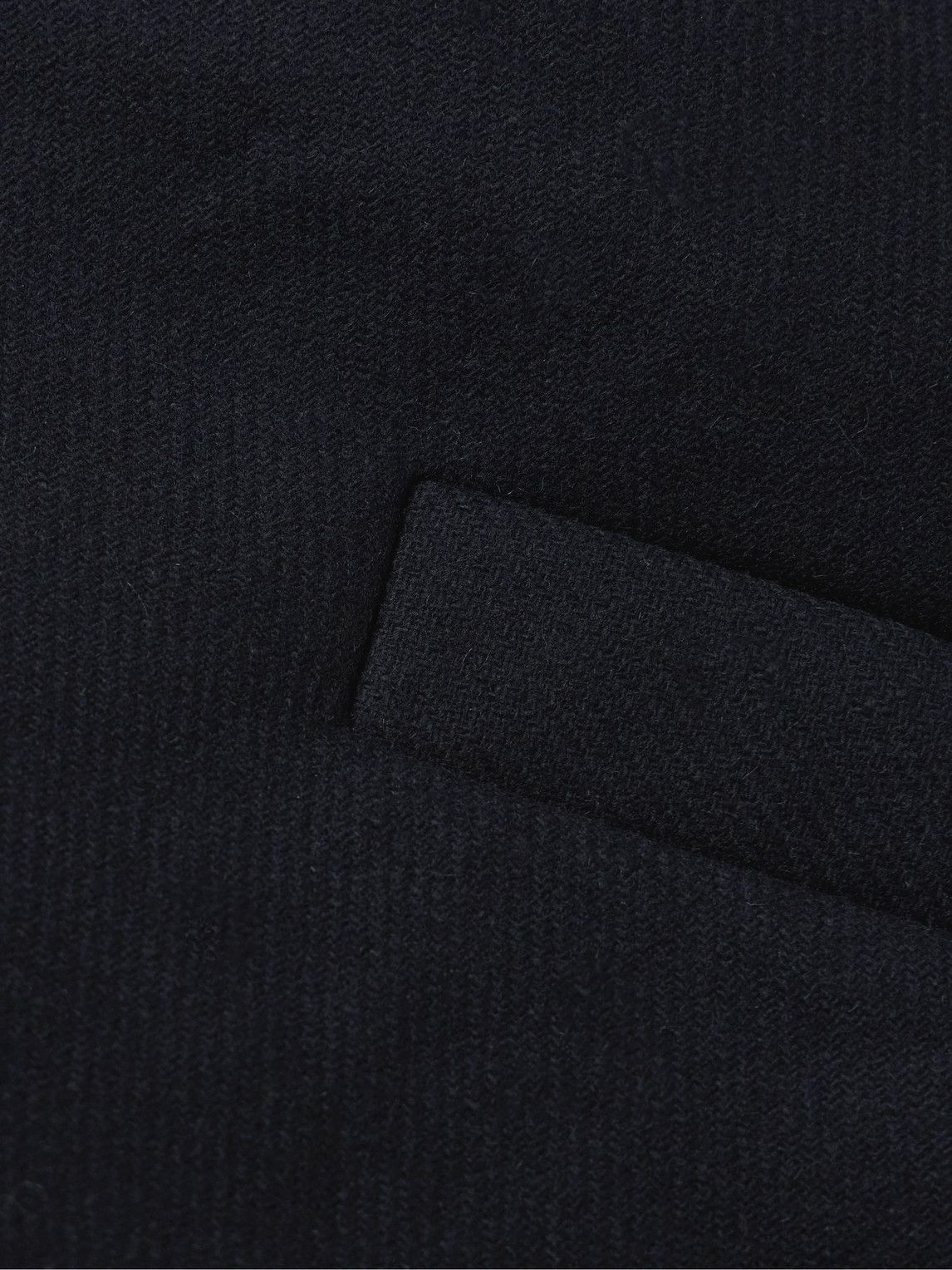 A.P.C. - Micky Virgin Wool-Blend Twill Bomber Jacket - Blue