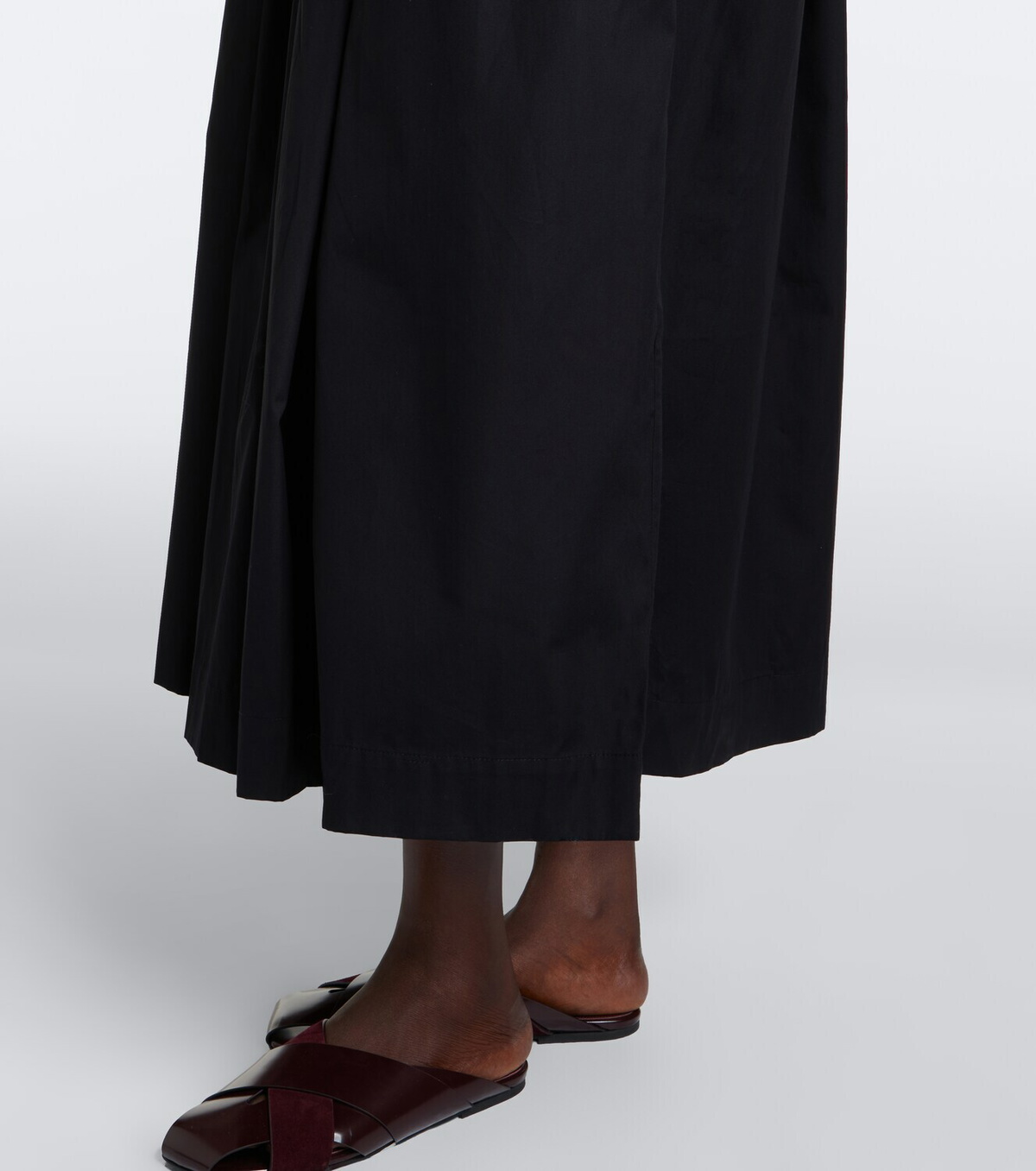 Asceno Verona cotton midi dress